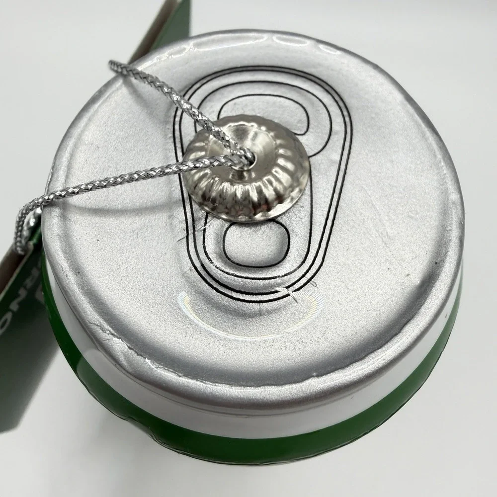 NEW Mountain Dew Real Sugar‎ Holiday Decoupage Ornament By Ruz, 4 Inches Tall